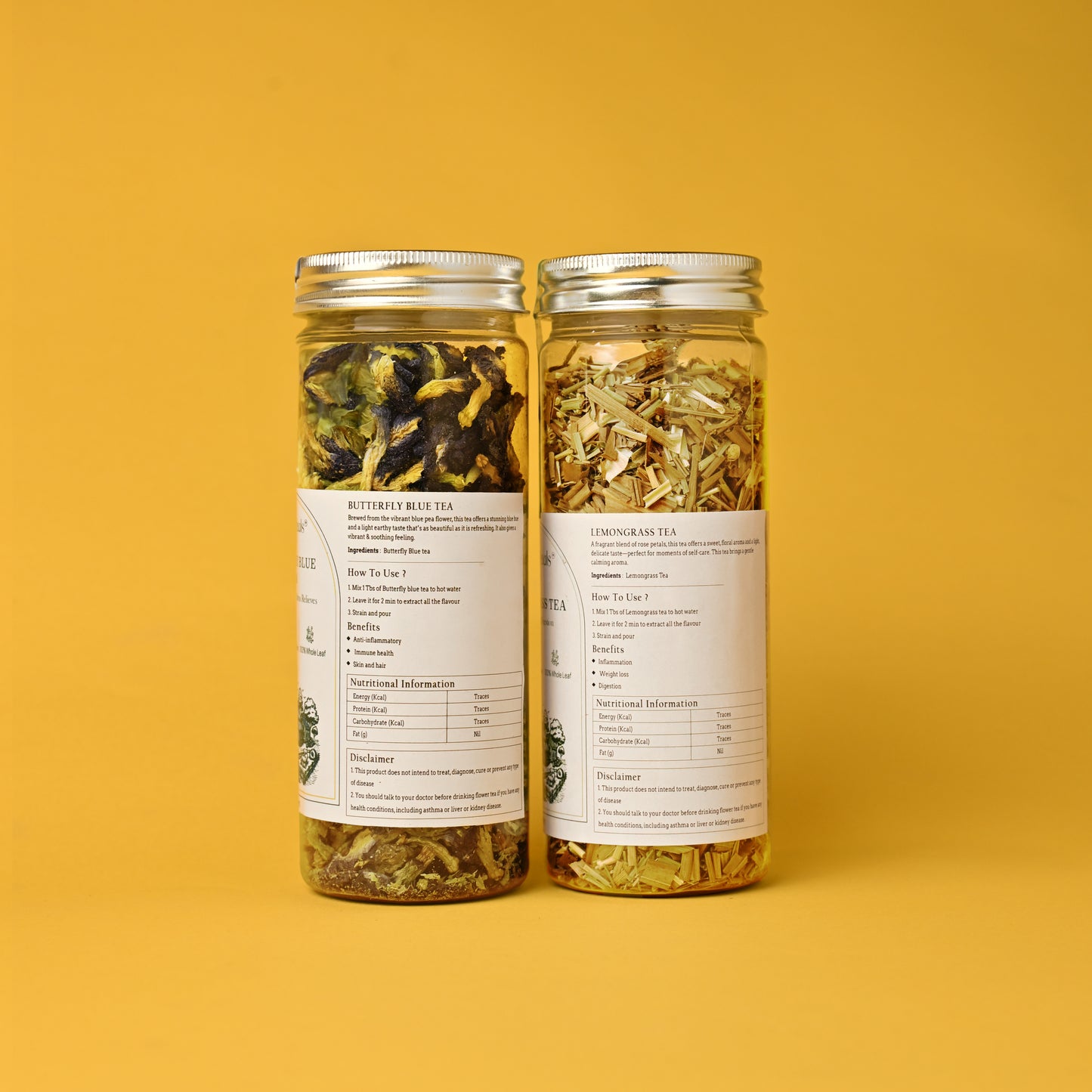 Flower Tea Herbal Infusion - Pack of 2