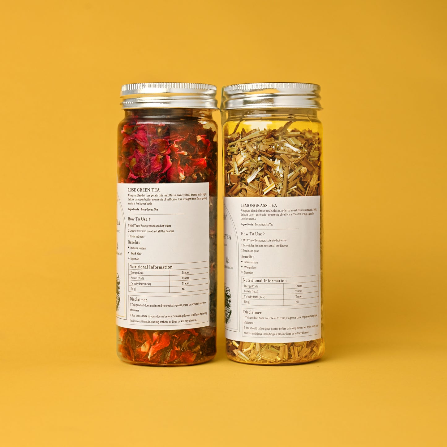 Flower Tea Herbal Infusion - Pack of 2