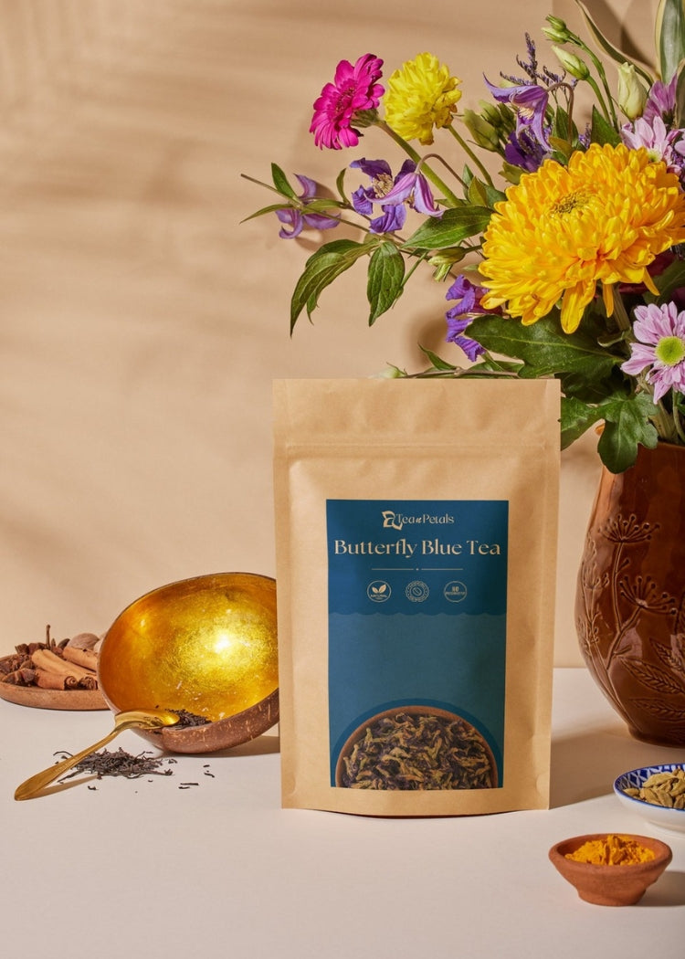 Butterfly Blue Pea Flower Herbal Infusion | 10 Cups Tea