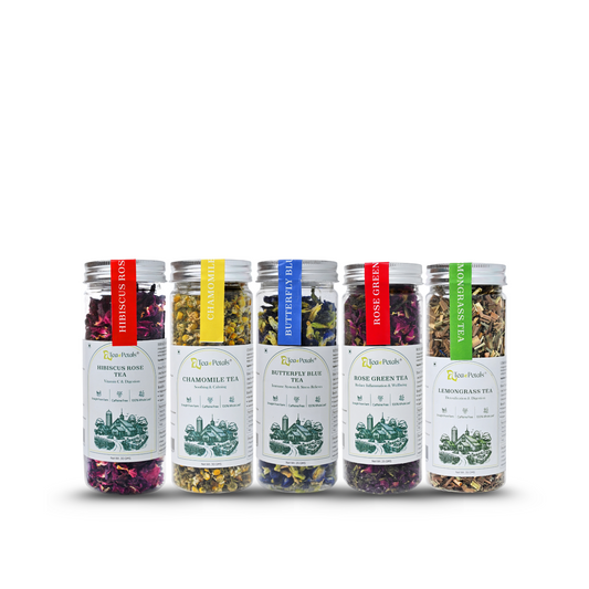 Flower Tea Herbal Infusion - Pack of 5