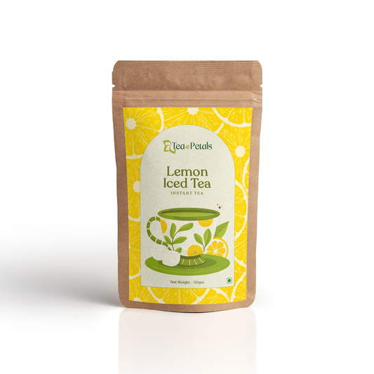 Lemon Instant Iced Tea – 50gm | Makes 25 Refreshing Cups