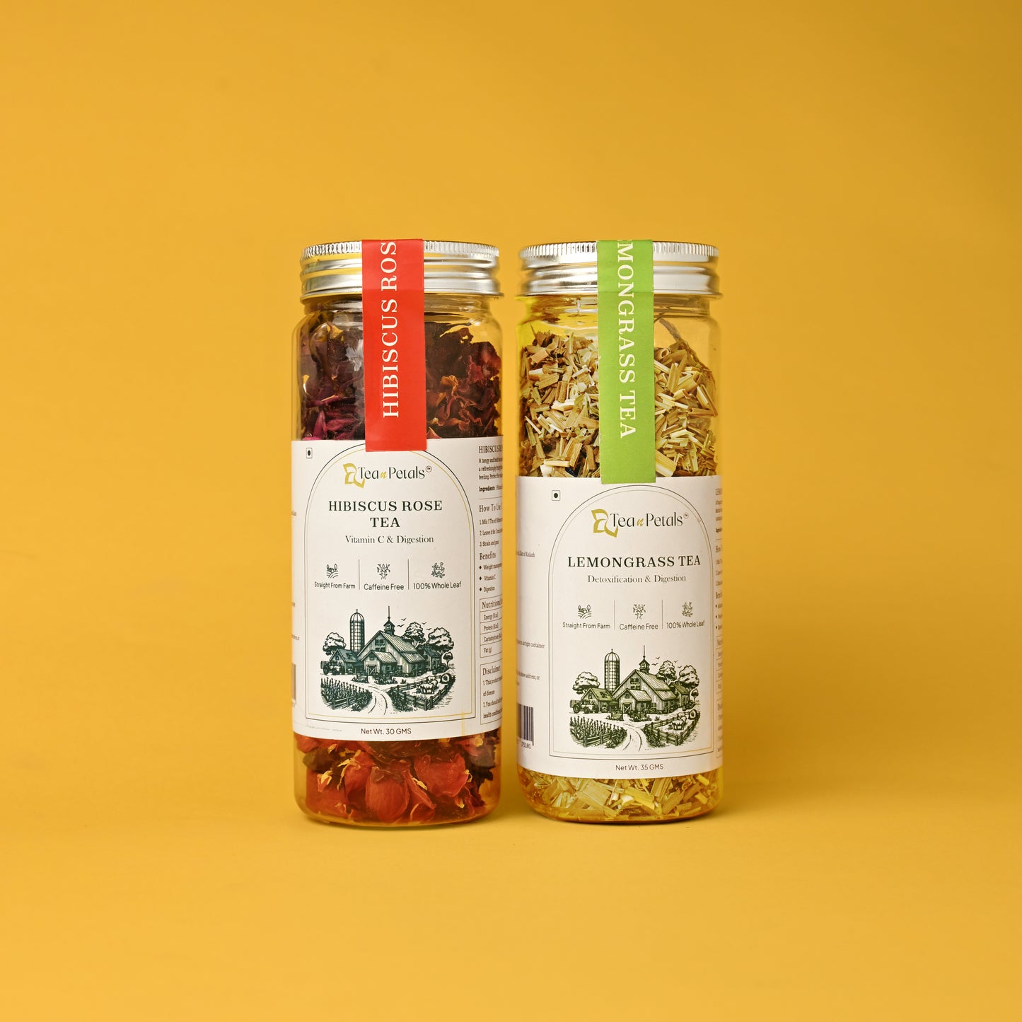 Flower Tea Herbal Infusion - Pack of 2