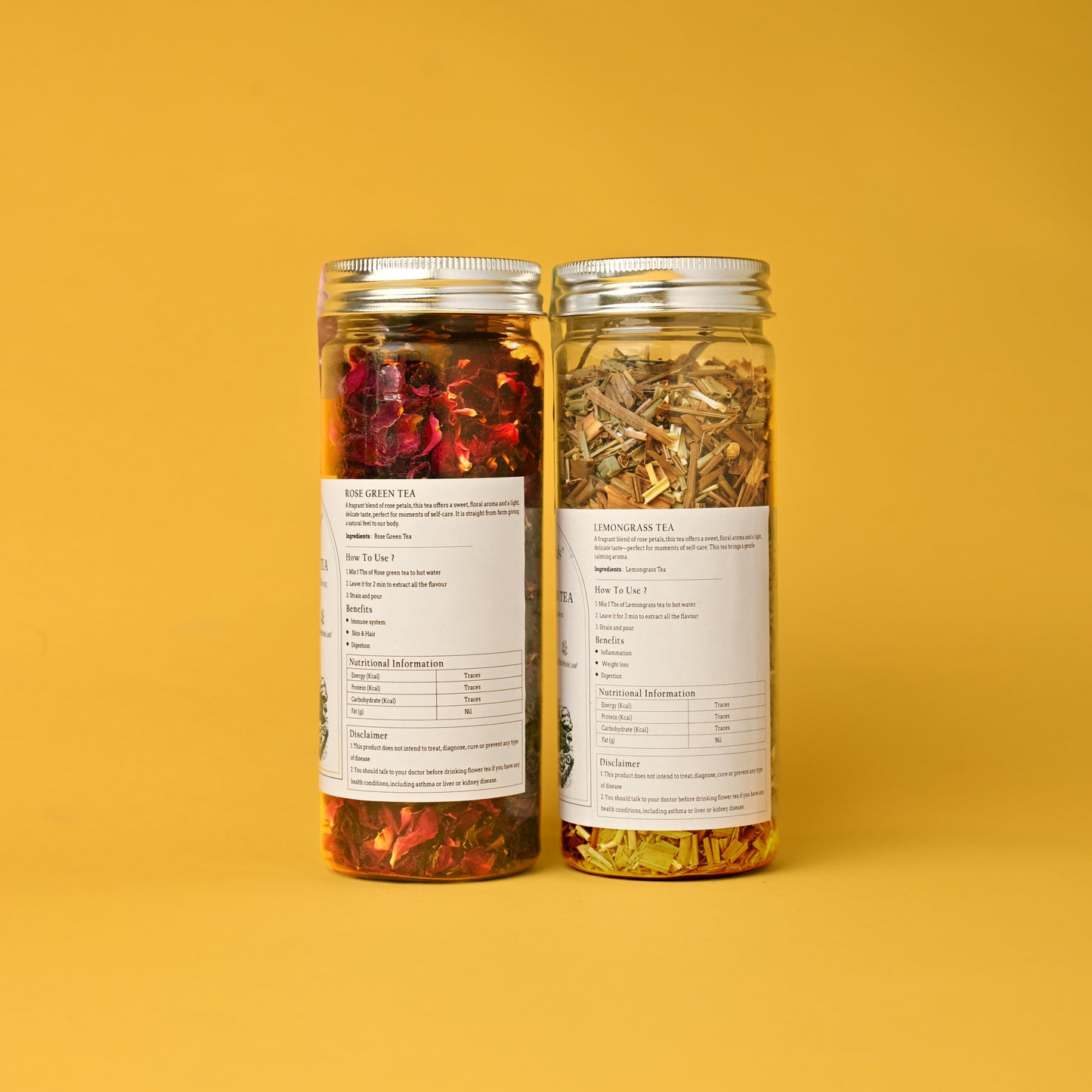 Flower Tea Herbal Infusion - Pack of 2