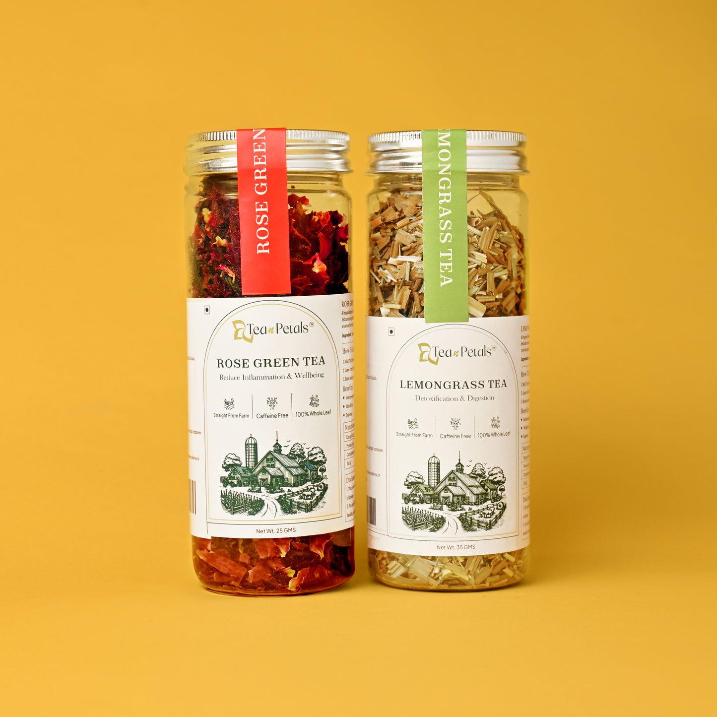 Flower Tea Herbal Infusion - Pack of 2