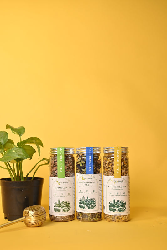 Flower Tea Herbal Infusion - Pack of 3