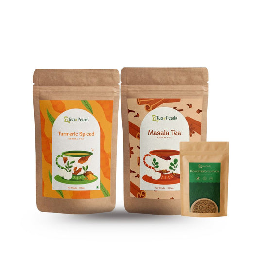 Masala Tea + Turmeric Tea