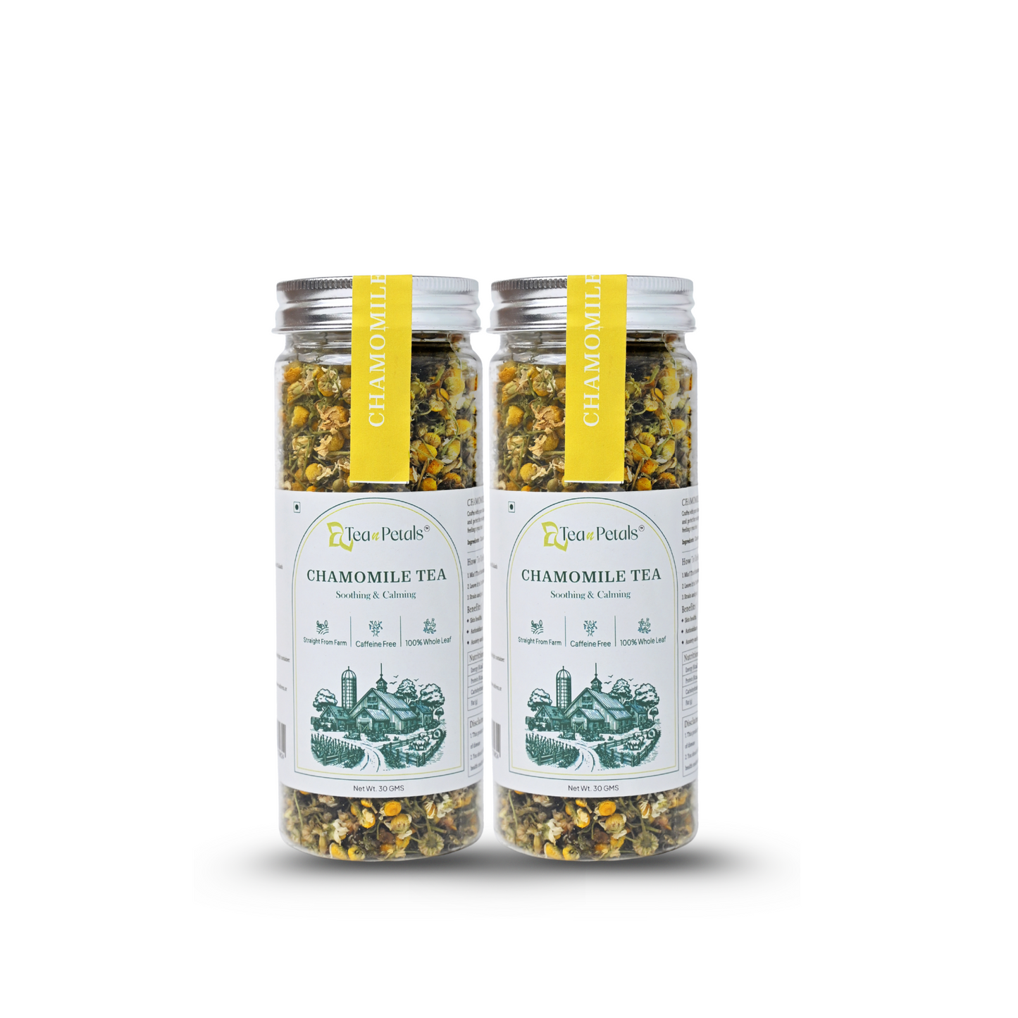 Chamomile Flower Herbal Infusion | 30gm - 30 Cups Tea